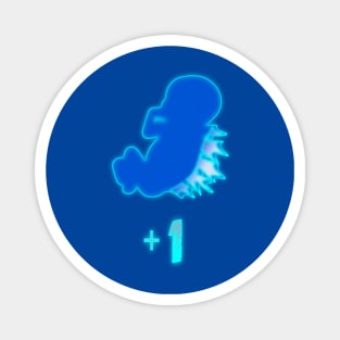 Gojira: + 1  Dorsal Fetus Blue Magnet